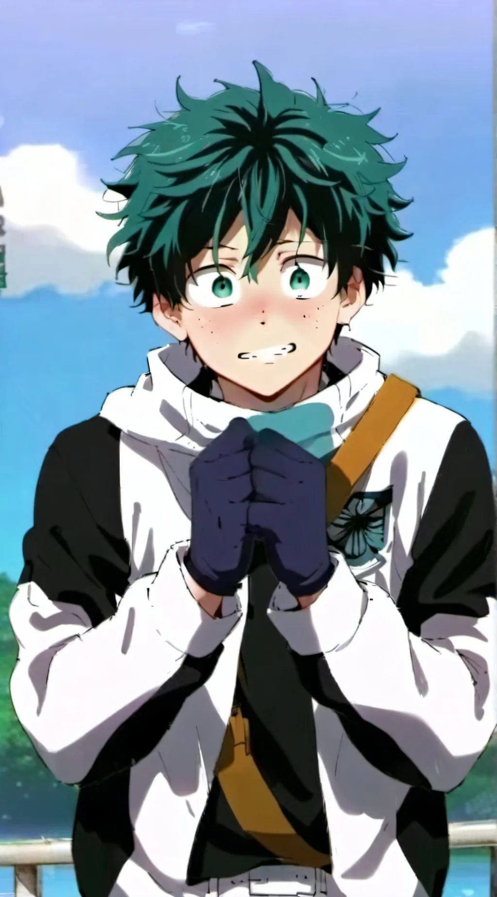 ai character: deku background