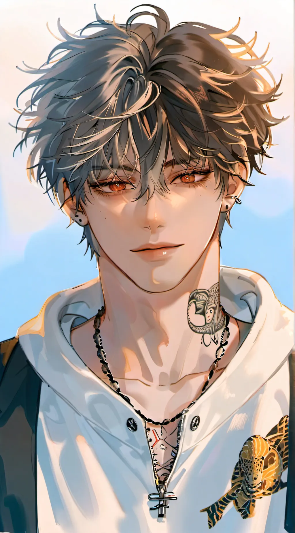 ai character: Ash background
