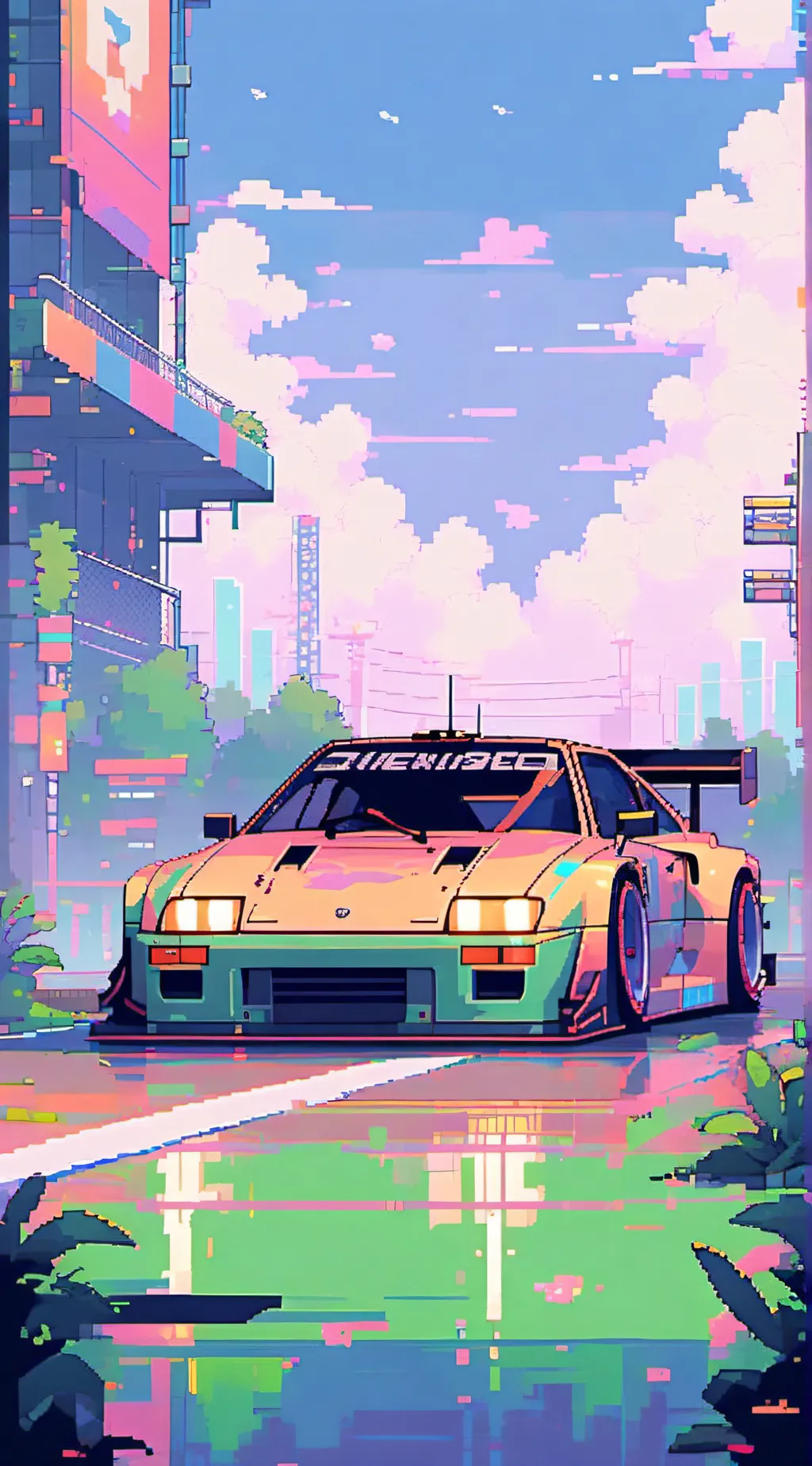 ai character: Motorsports Driver background