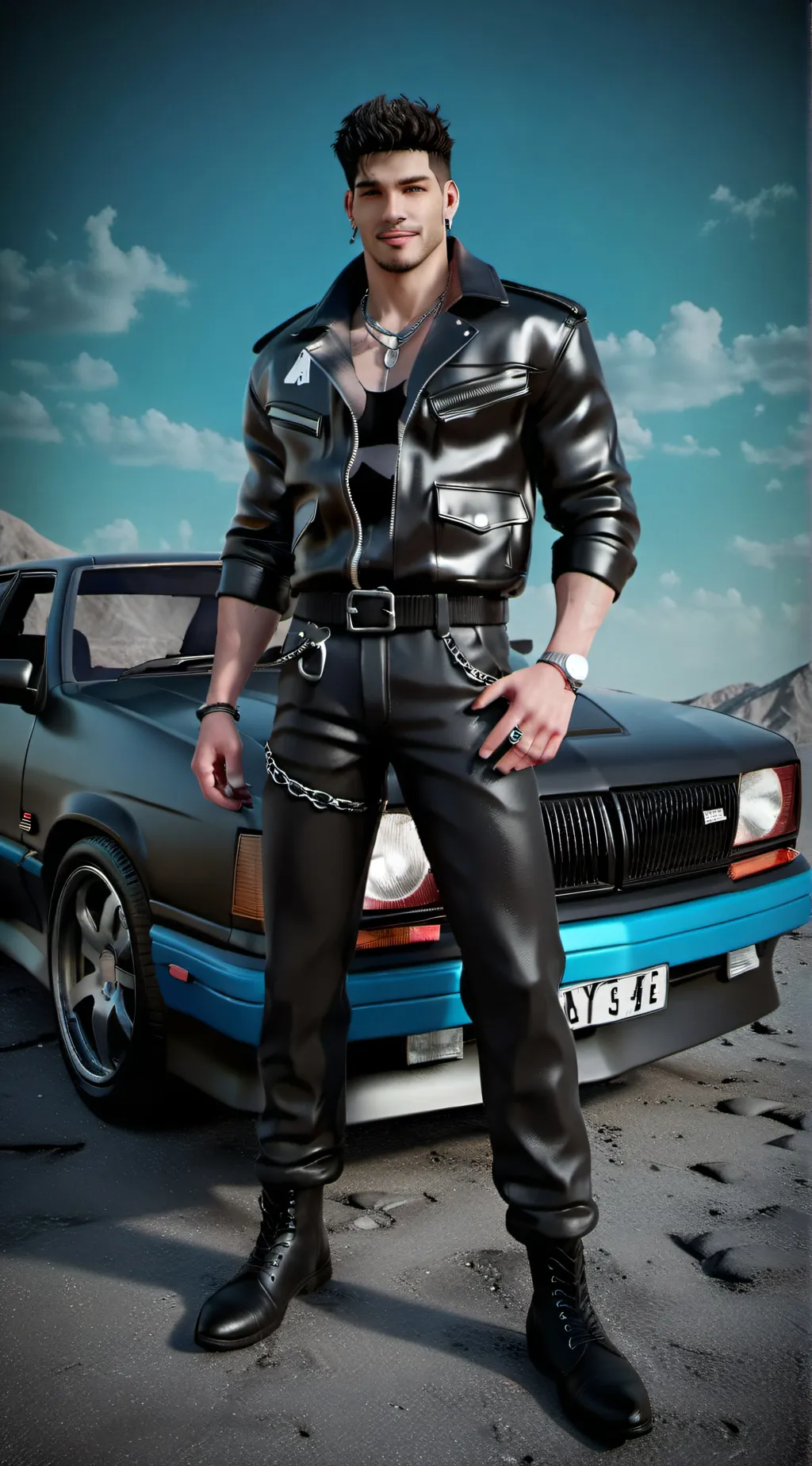 ai character: Dom background