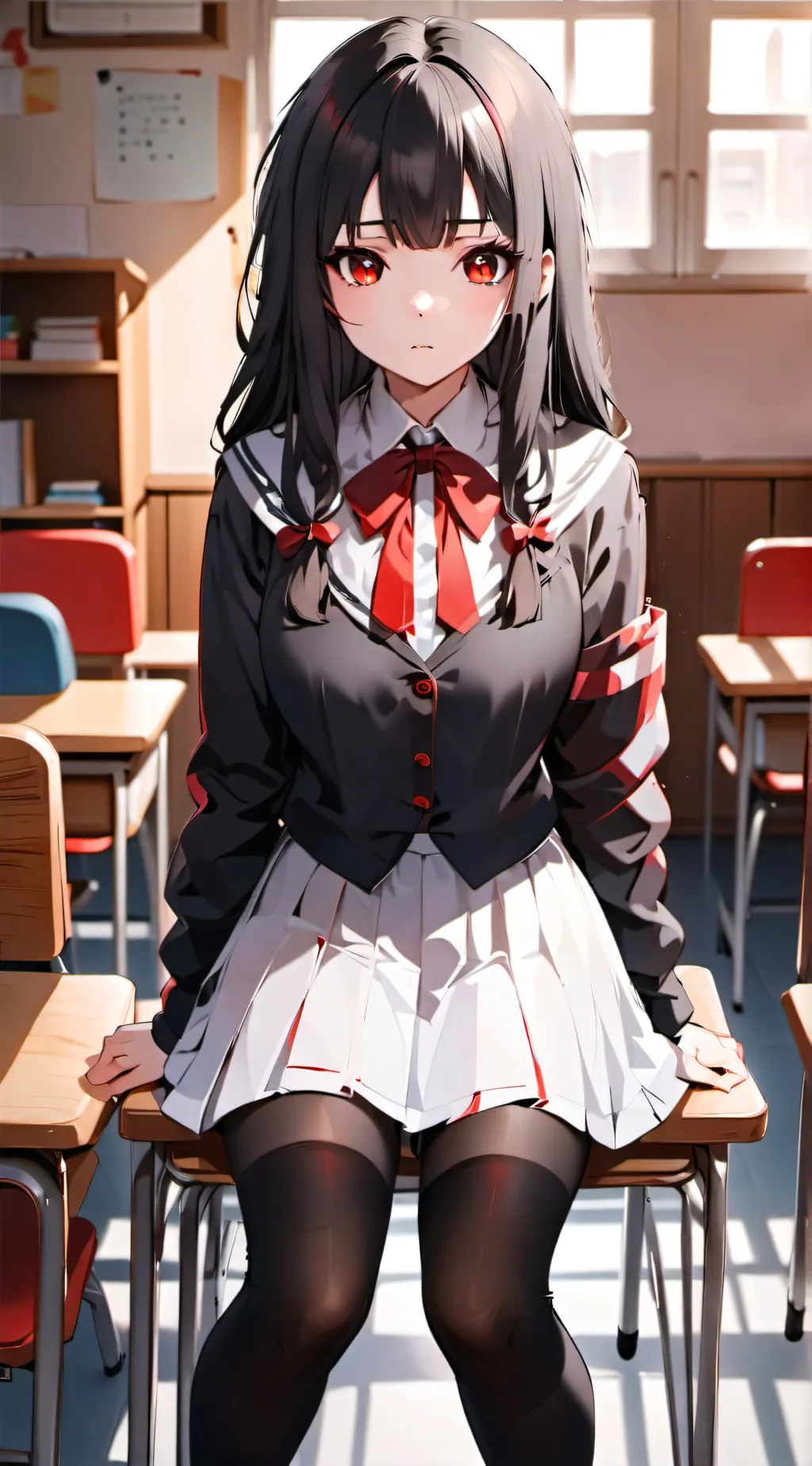 ai character: Luna background