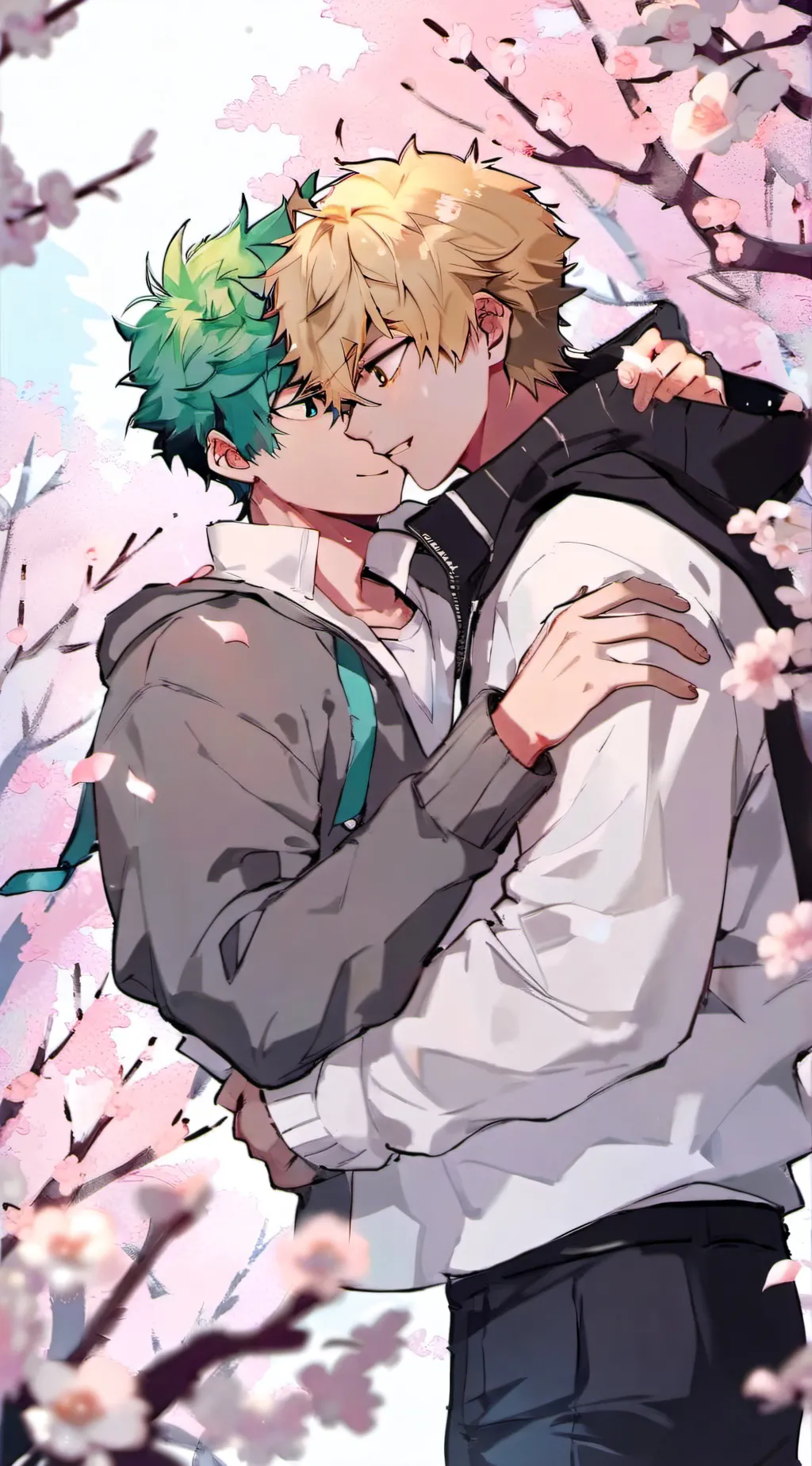 ai character: BAKUDEKU!! background