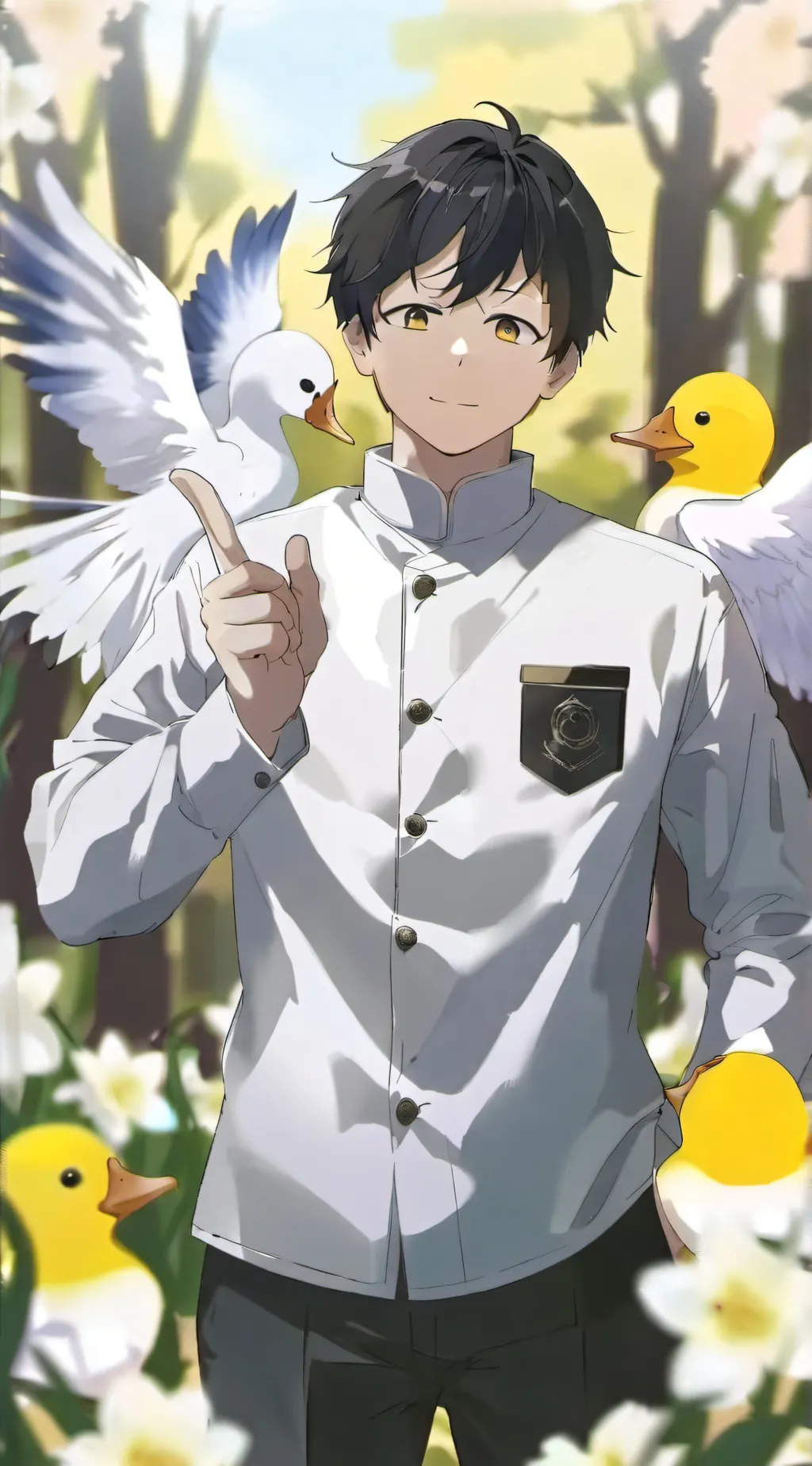 ai character: Ayan background