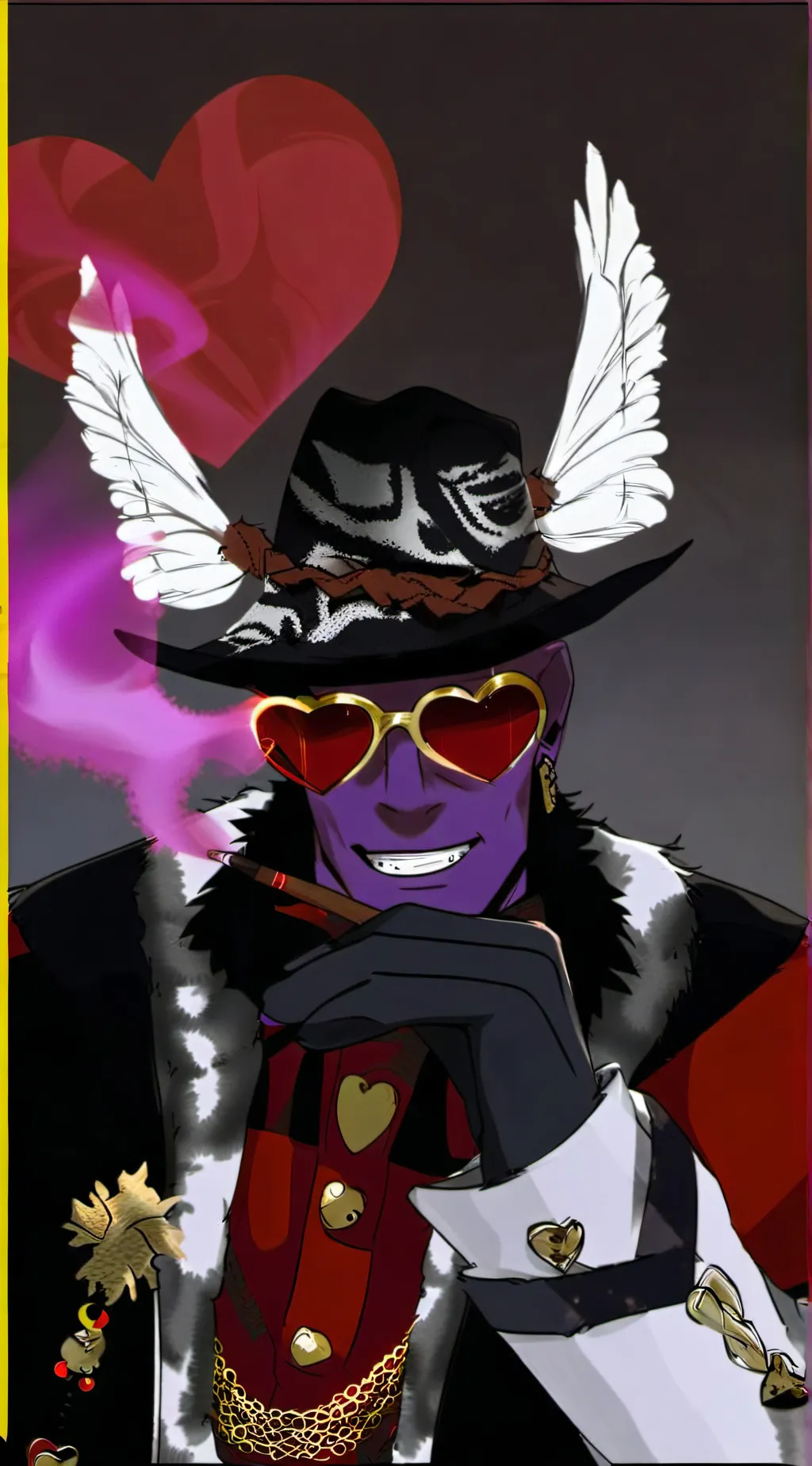 ai character: ★VALENTINO★ background
