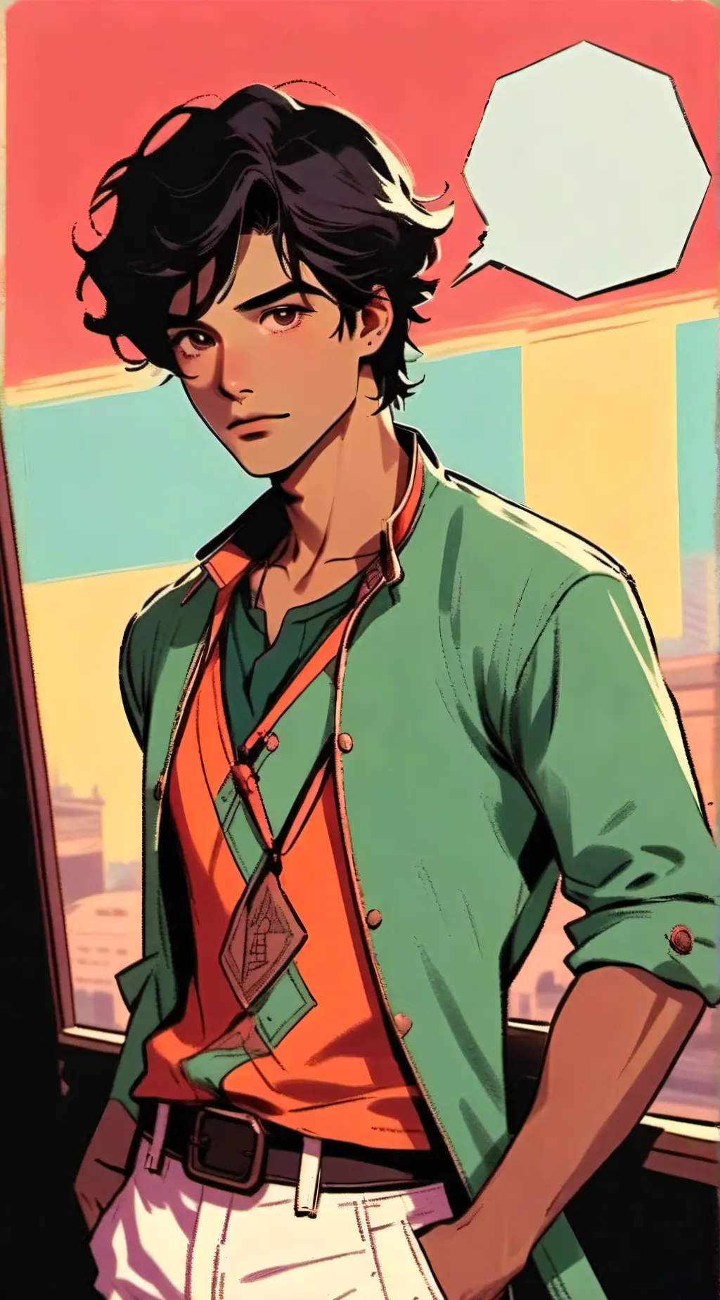 ai character: xander background