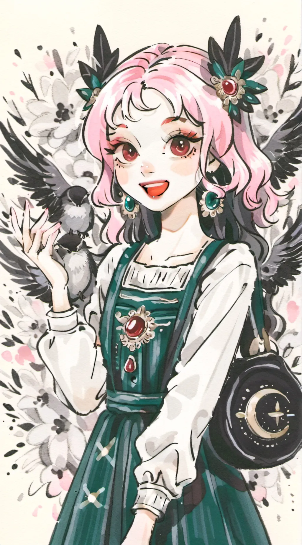 ai character: Evelyn background
