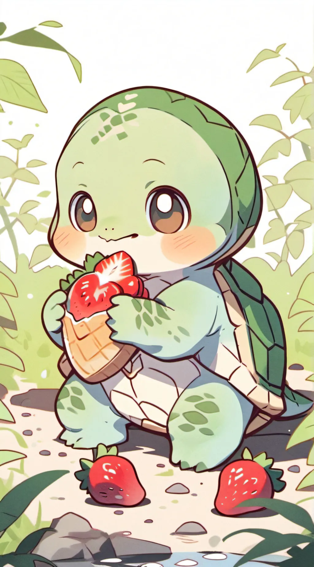 ai character: Turtle? background