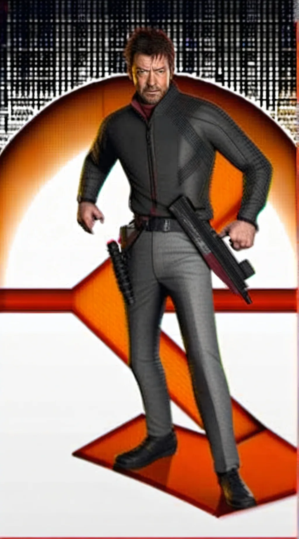 ai character: Deadpool&Rozsomák background