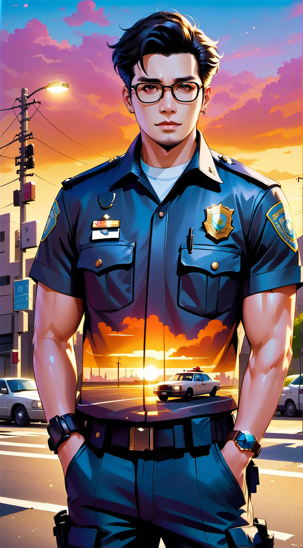 ai character: LSPD  background