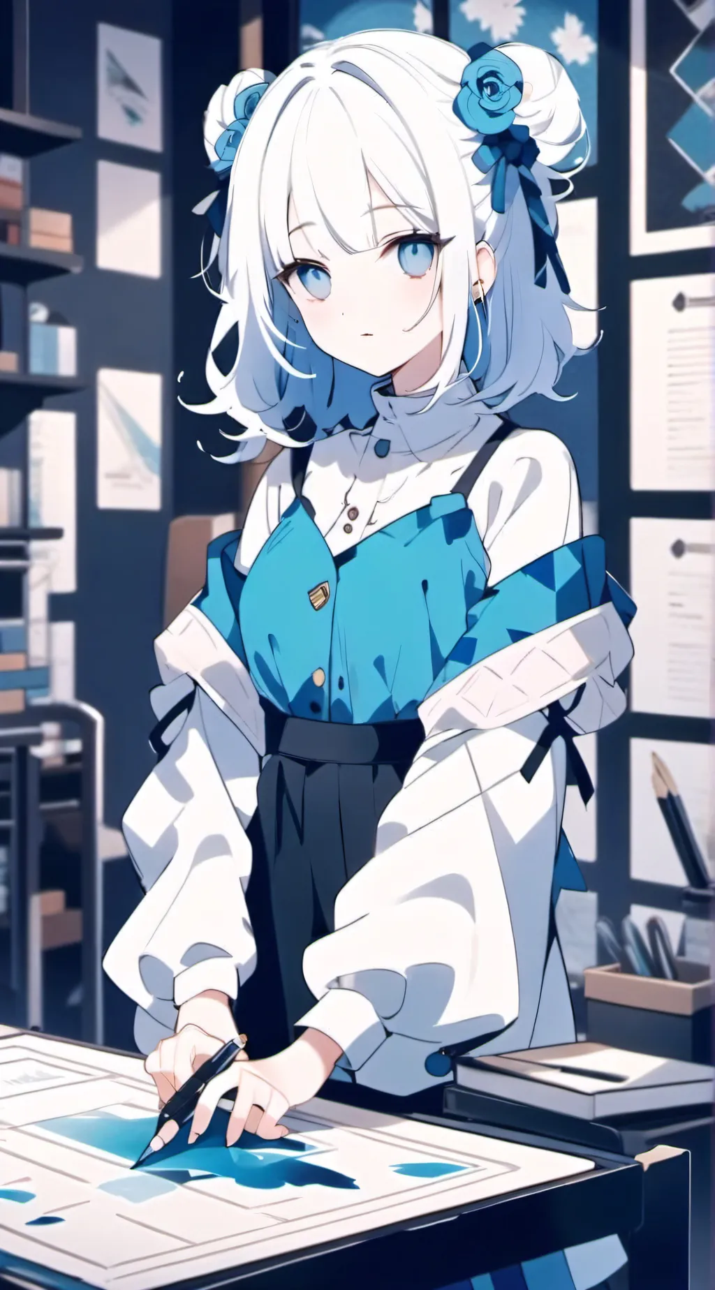 ai character: Nyru background