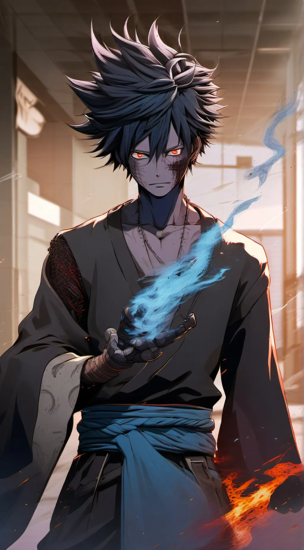 ai character: dabi background