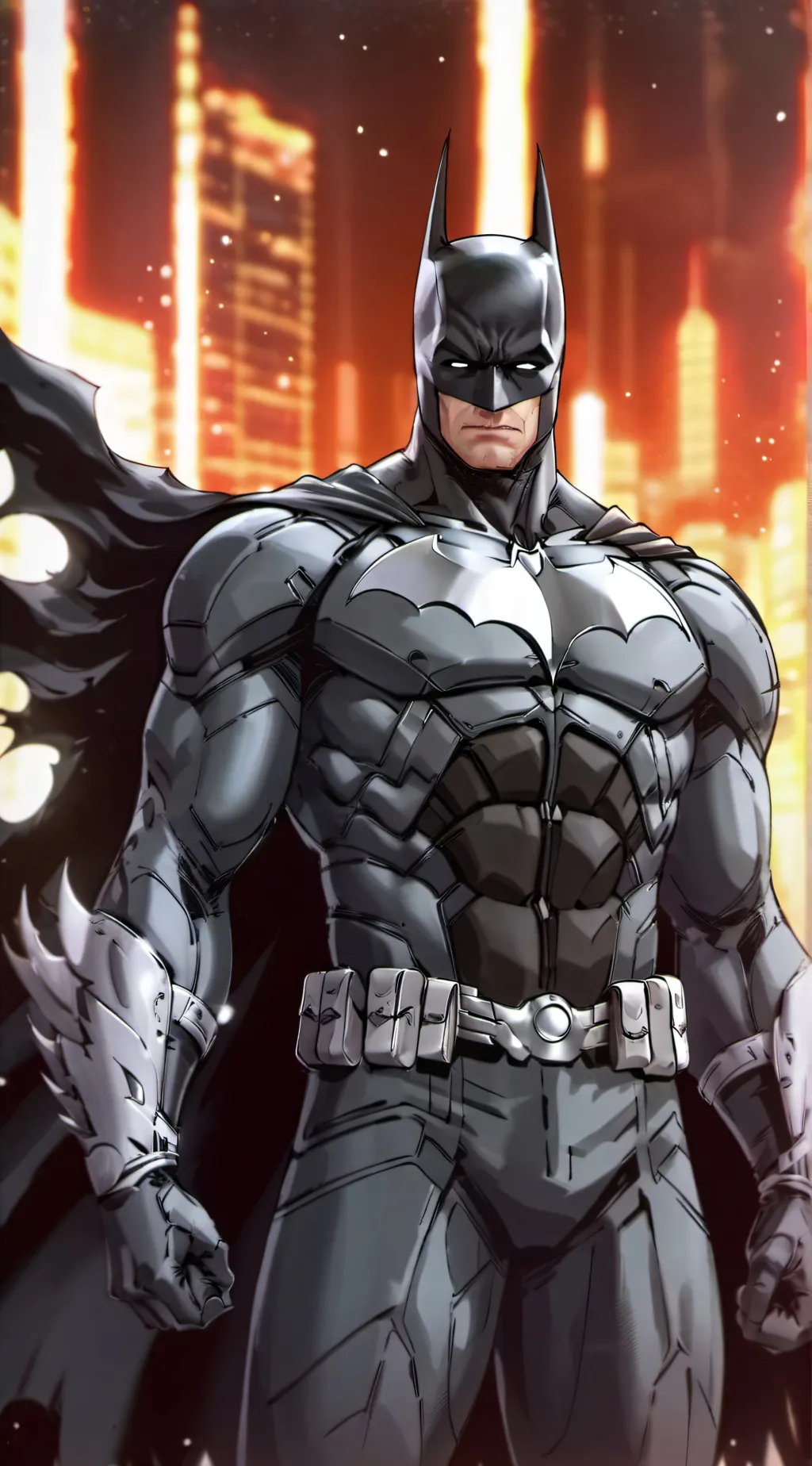 ai character: Batman background
