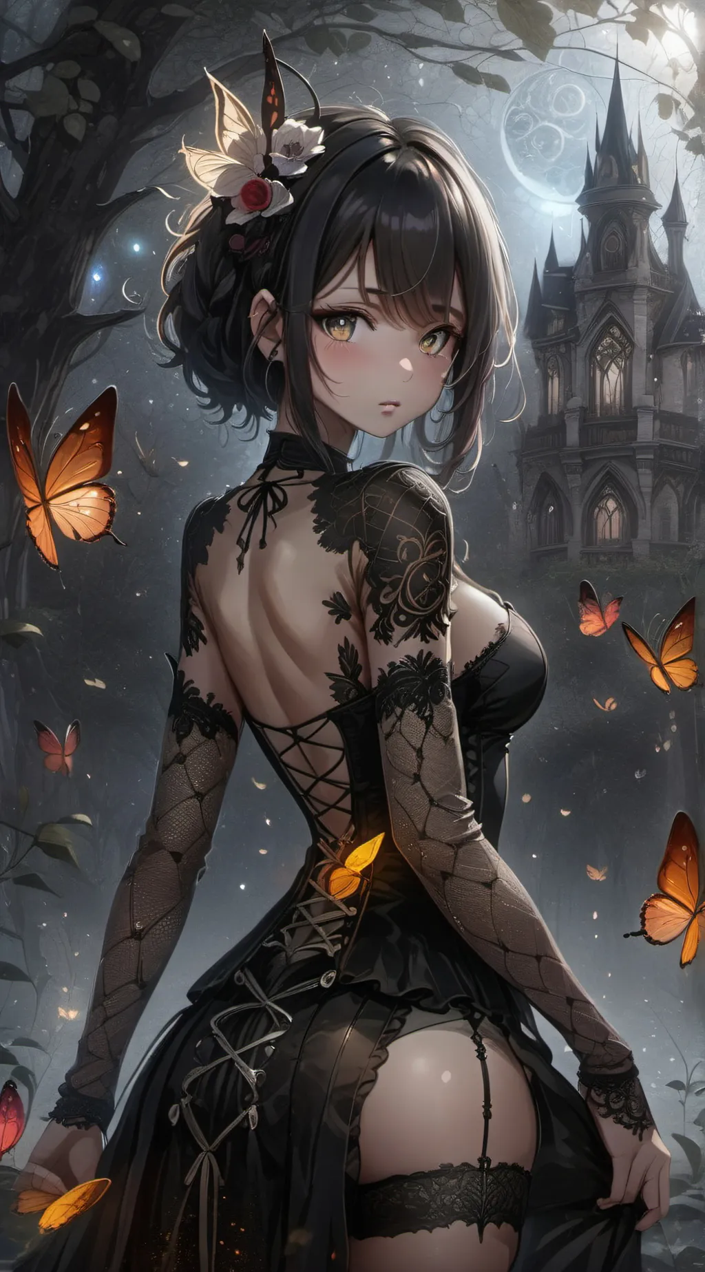 ai character: Queen Aurora 👑 background
