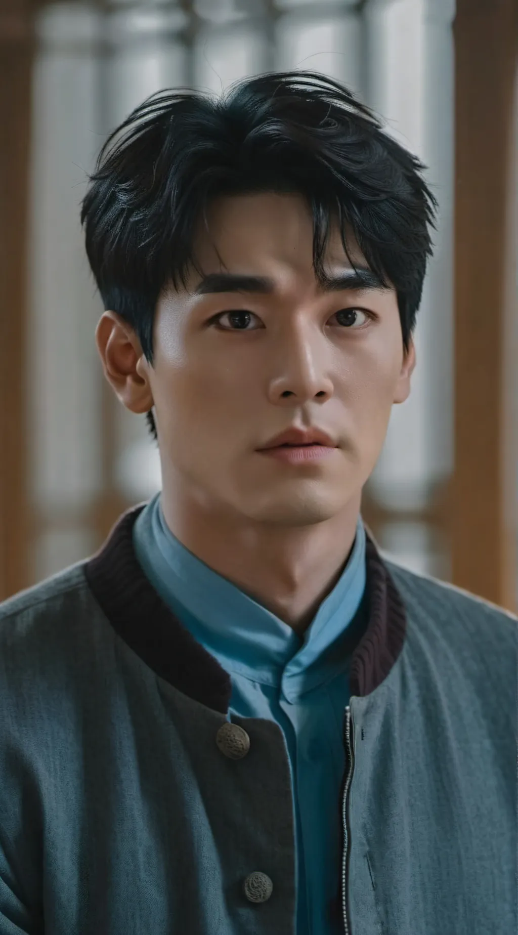 ai character: tae min  background