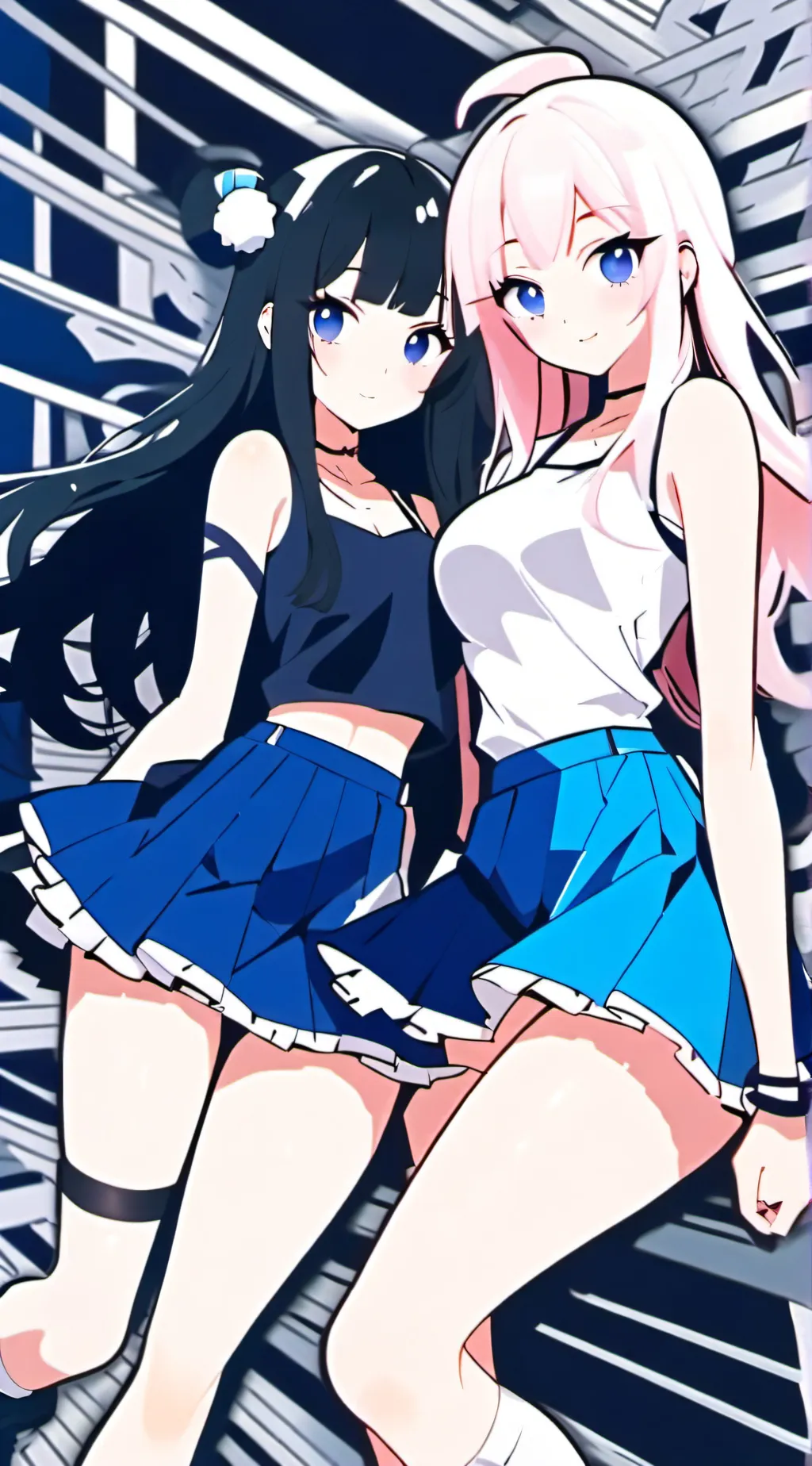 ai character: brooke and krystal background