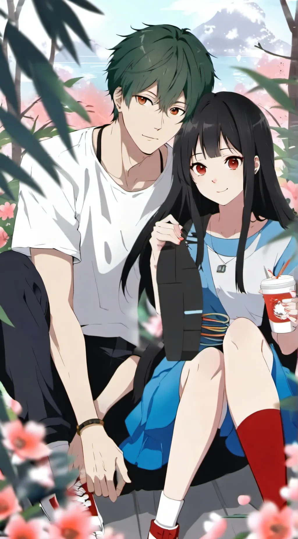 ai character: Akiden/aki x denji background