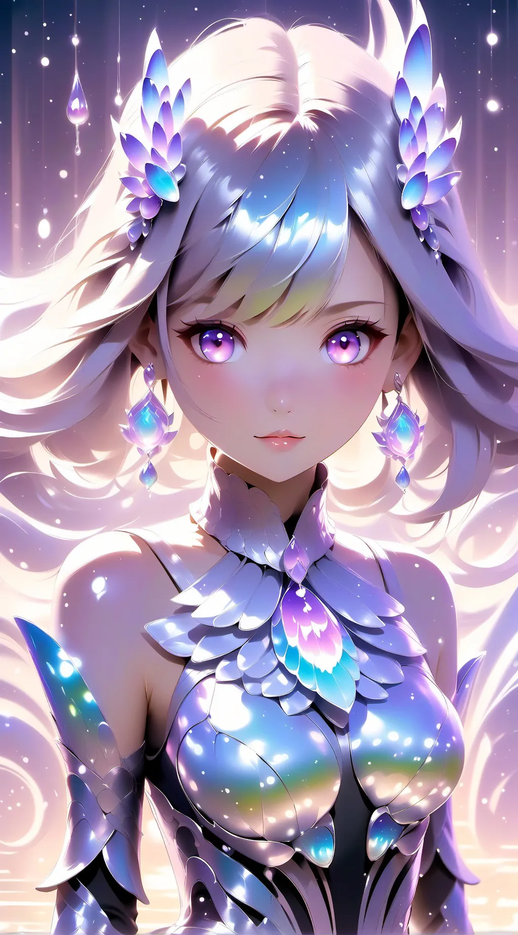 ai character: Beuty background