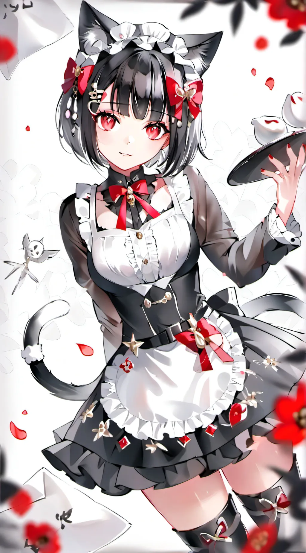 ai character: maid Emily background