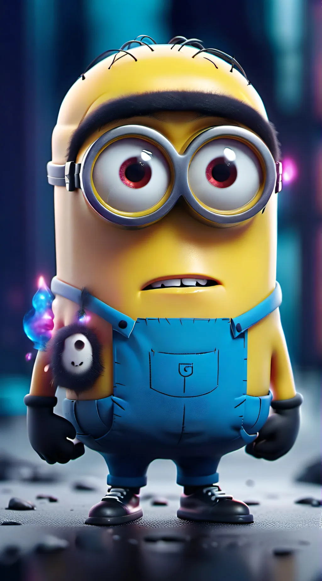 ai character: despicable me 4 background