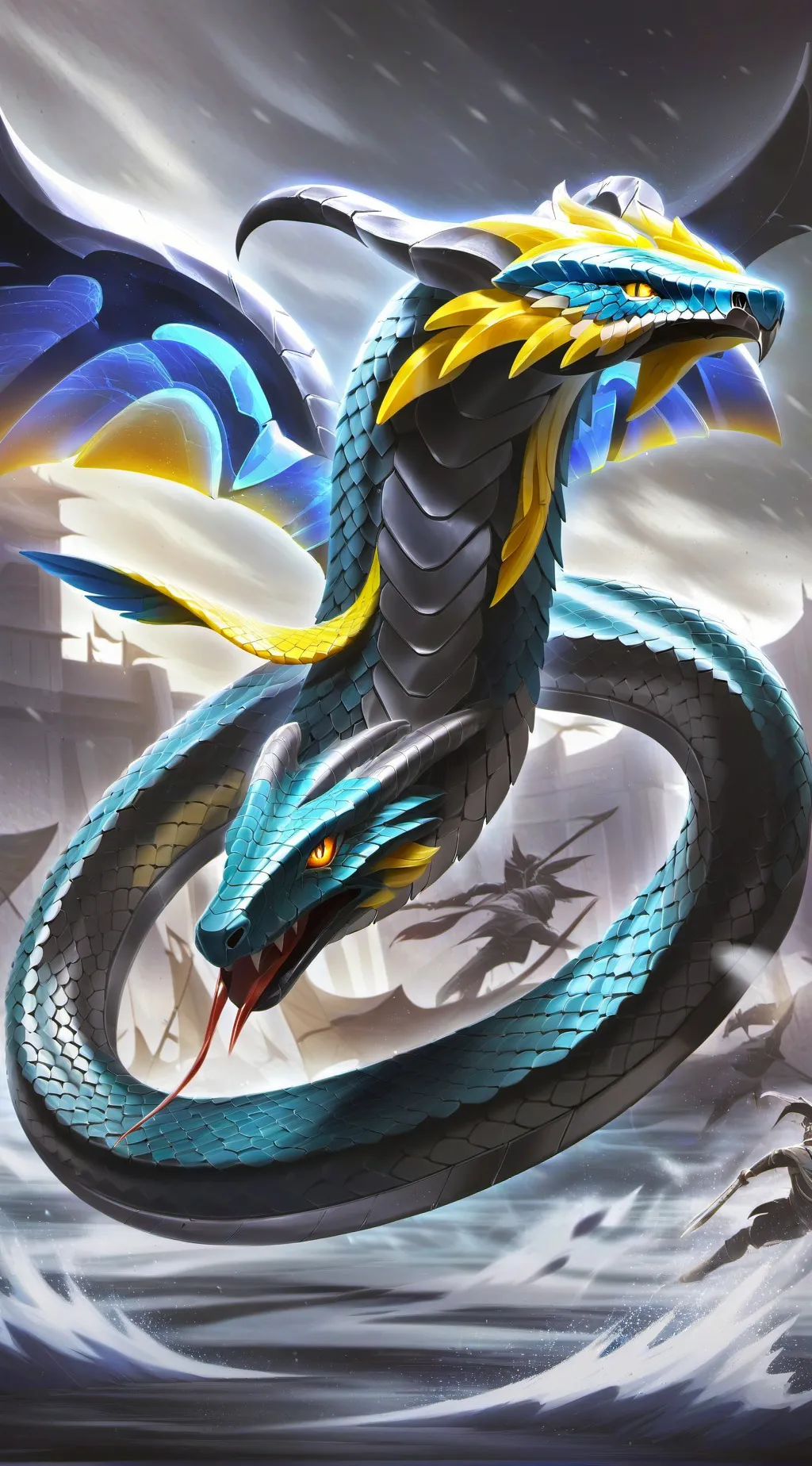 ai character: Sfins  background
