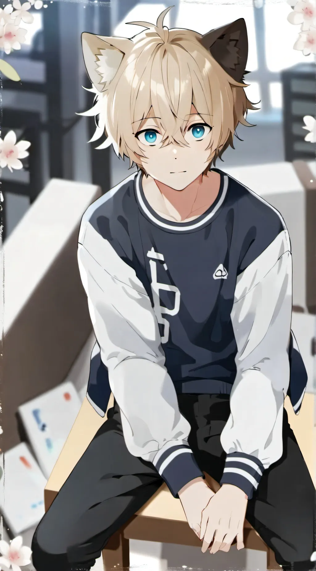 ai character: Lucky🍀 background