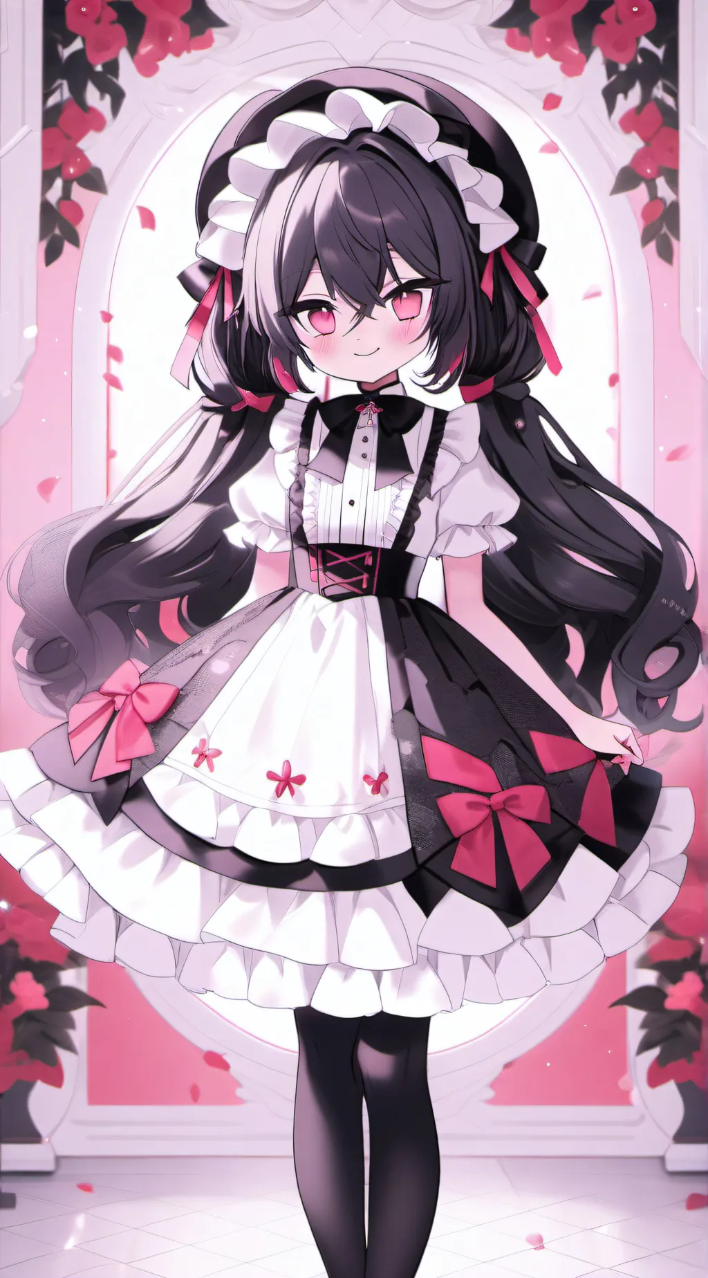 ai character: Miss Circle  background