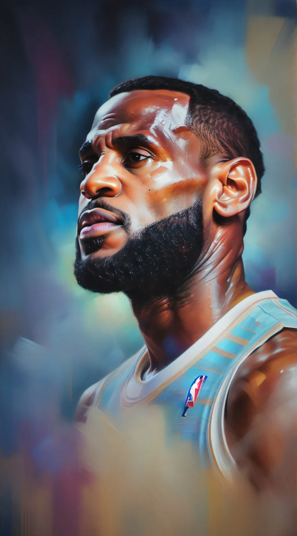 ai character: LeBron James background