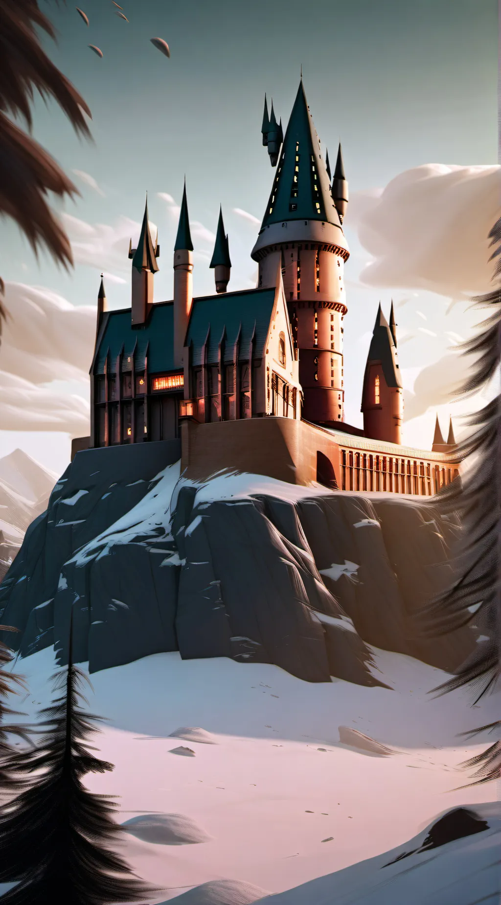 ai character: hogwarts background