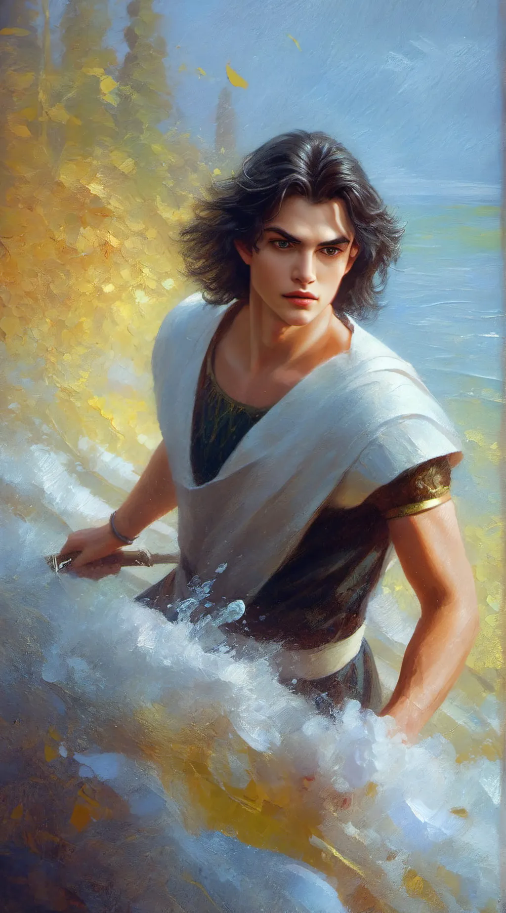 ai character: Triton background