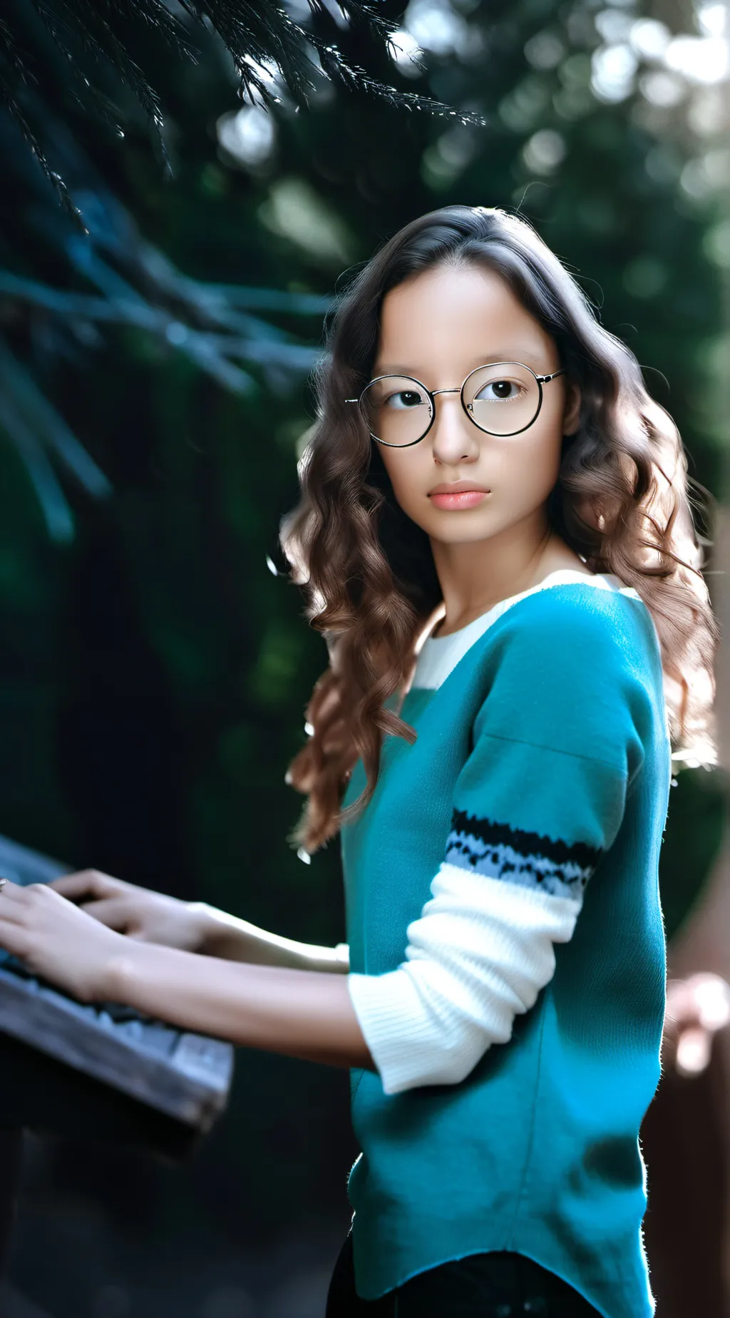 ai character: Aubrey background