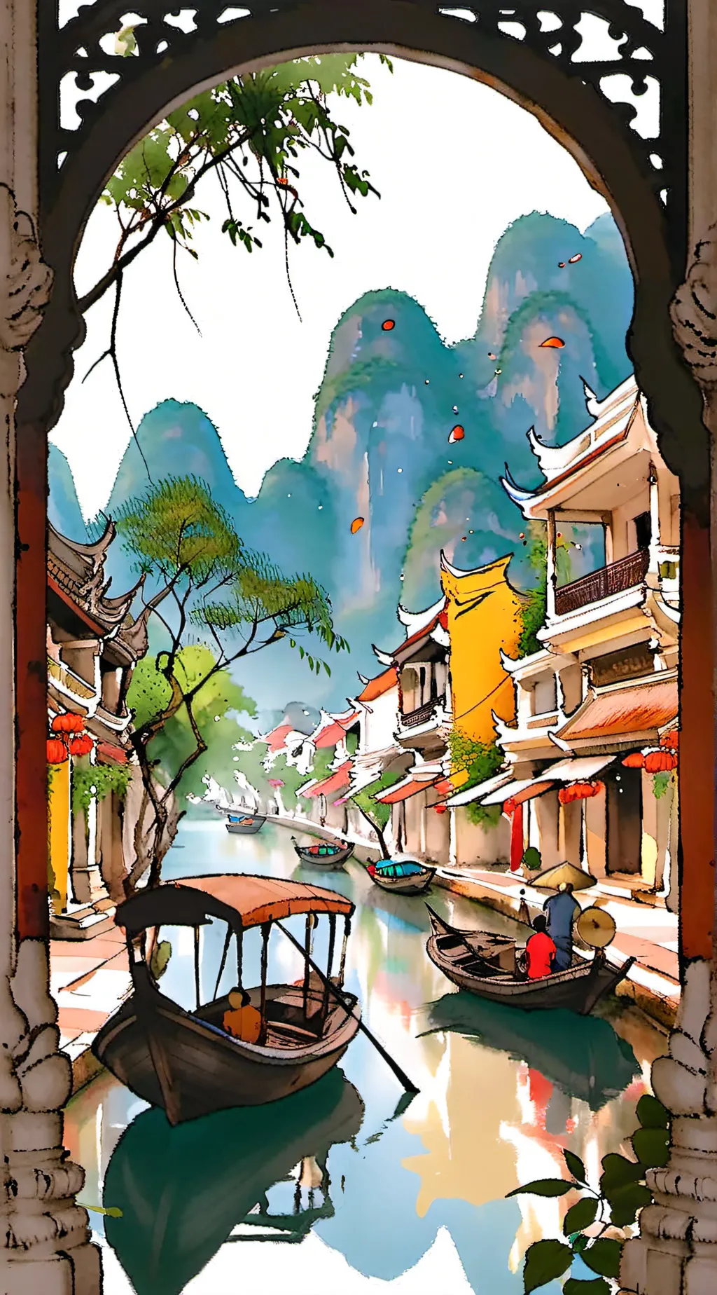 ai character: FPE trip to  🇻🇳 background