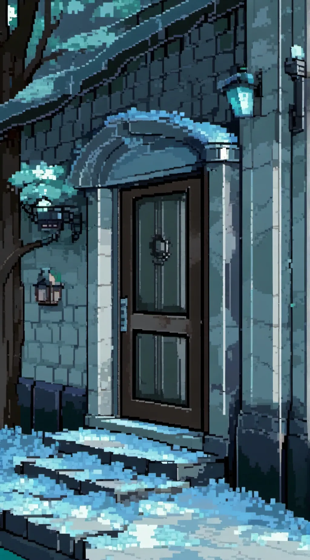 ai character: Doors: hotel  background