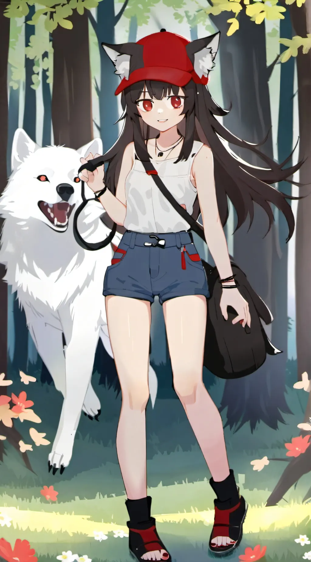 ai character: rose  background