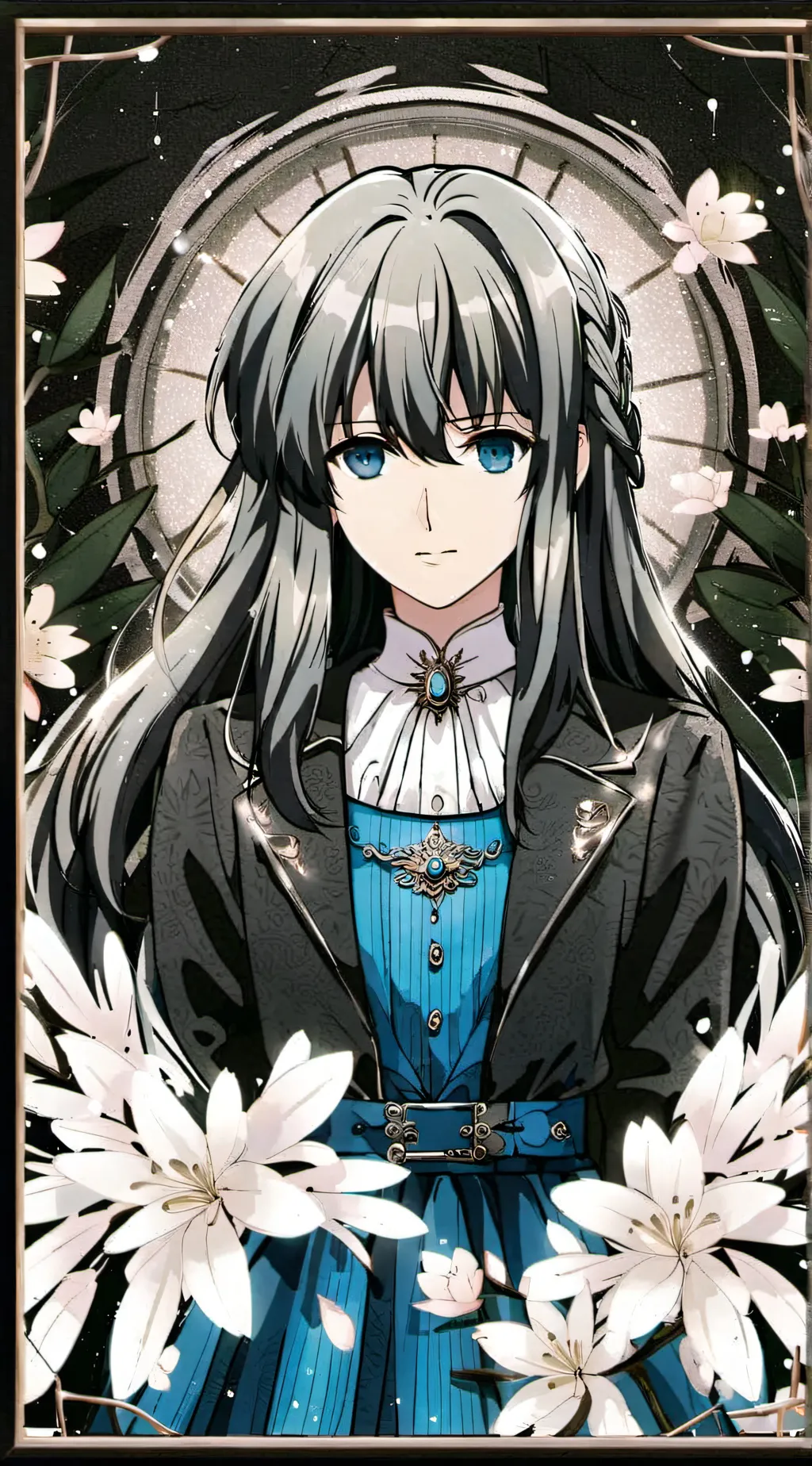 ai character: yuichiro and mui  background