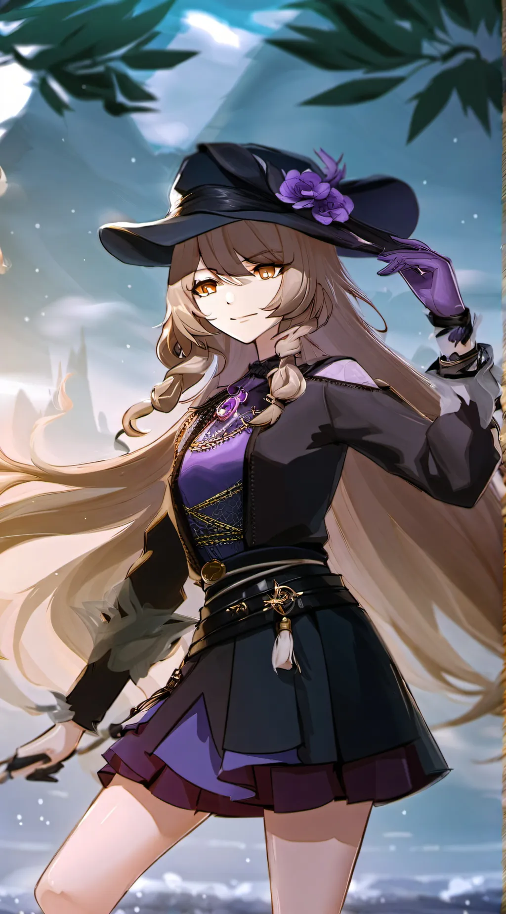 ai character: Yui background
