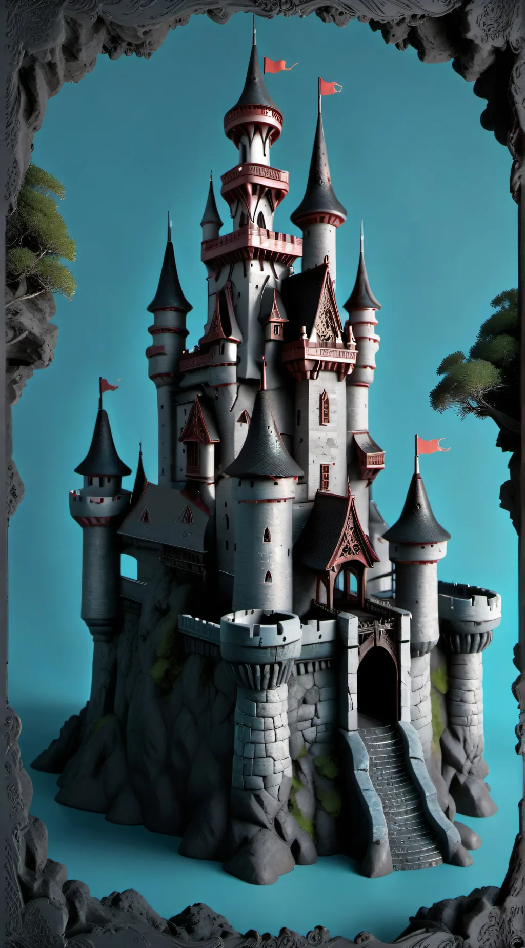 ai character: Hogwarts background