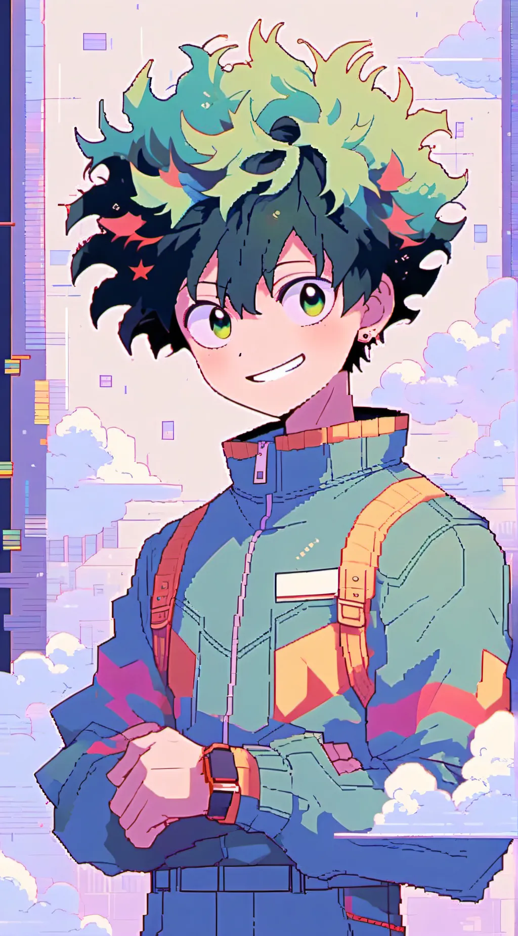 ai character: My Hero Academia background