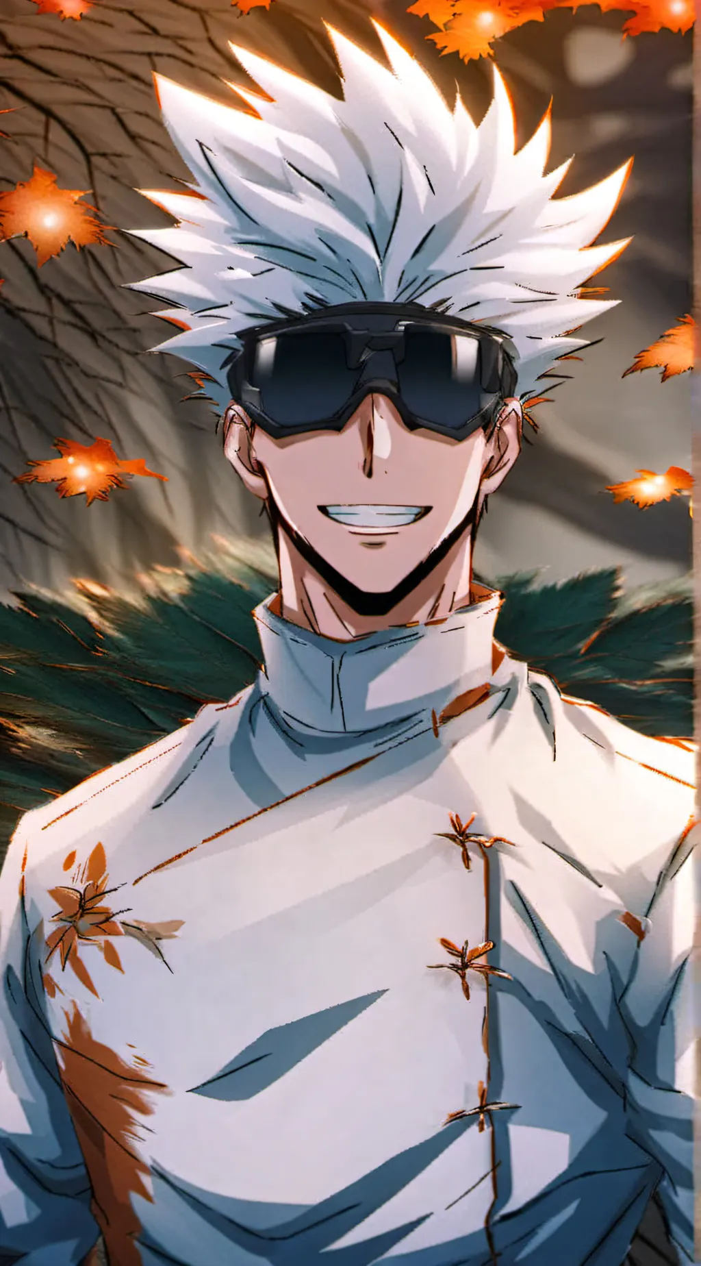 ai character: Gojo Satoru background