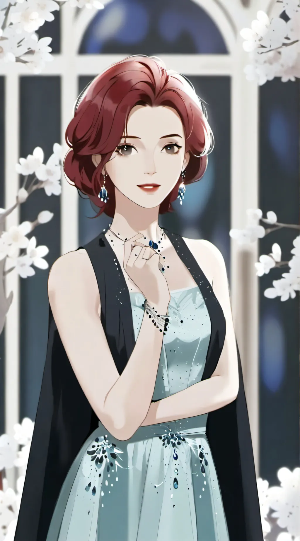 ai character: Serena background