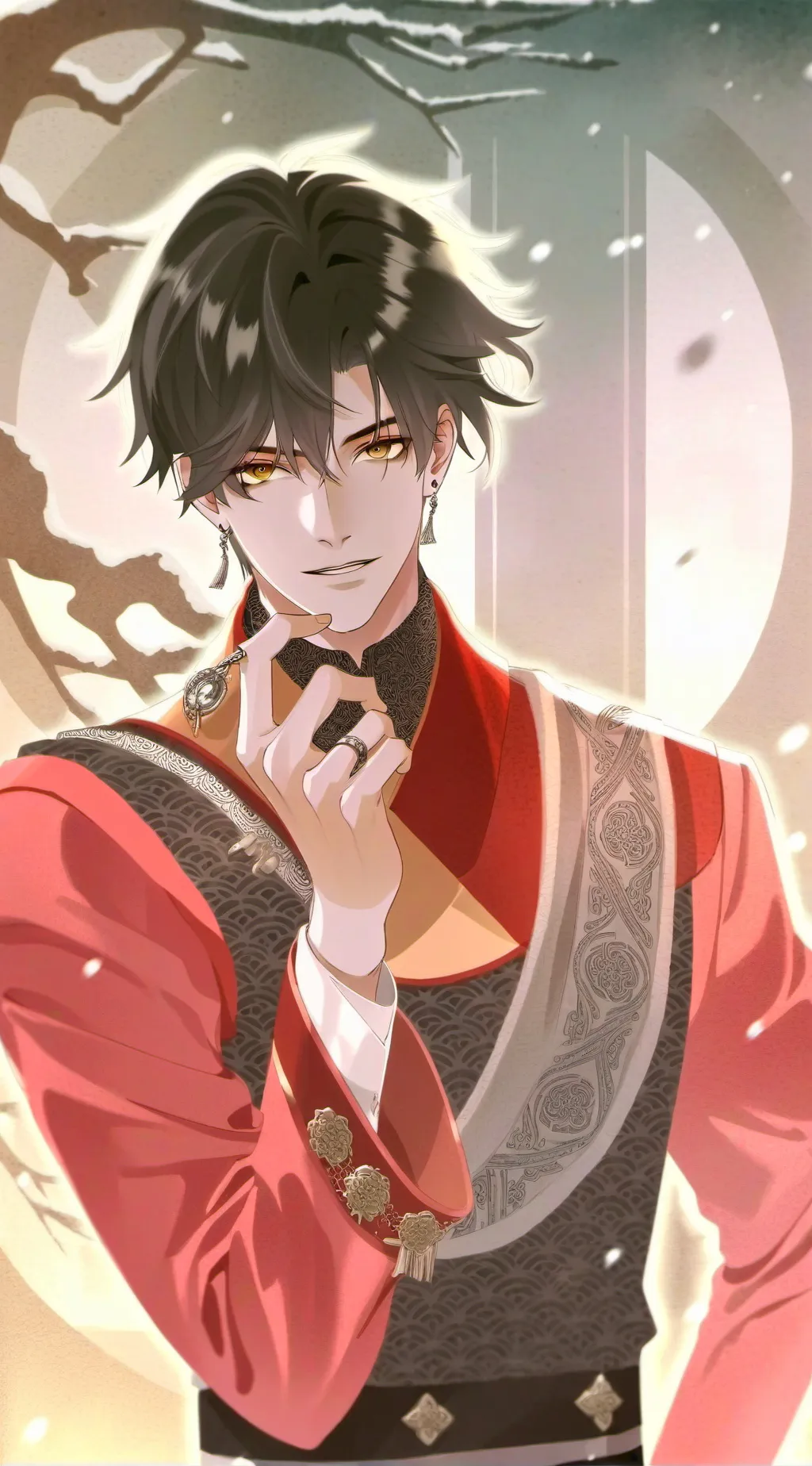 ai character: 李献 background