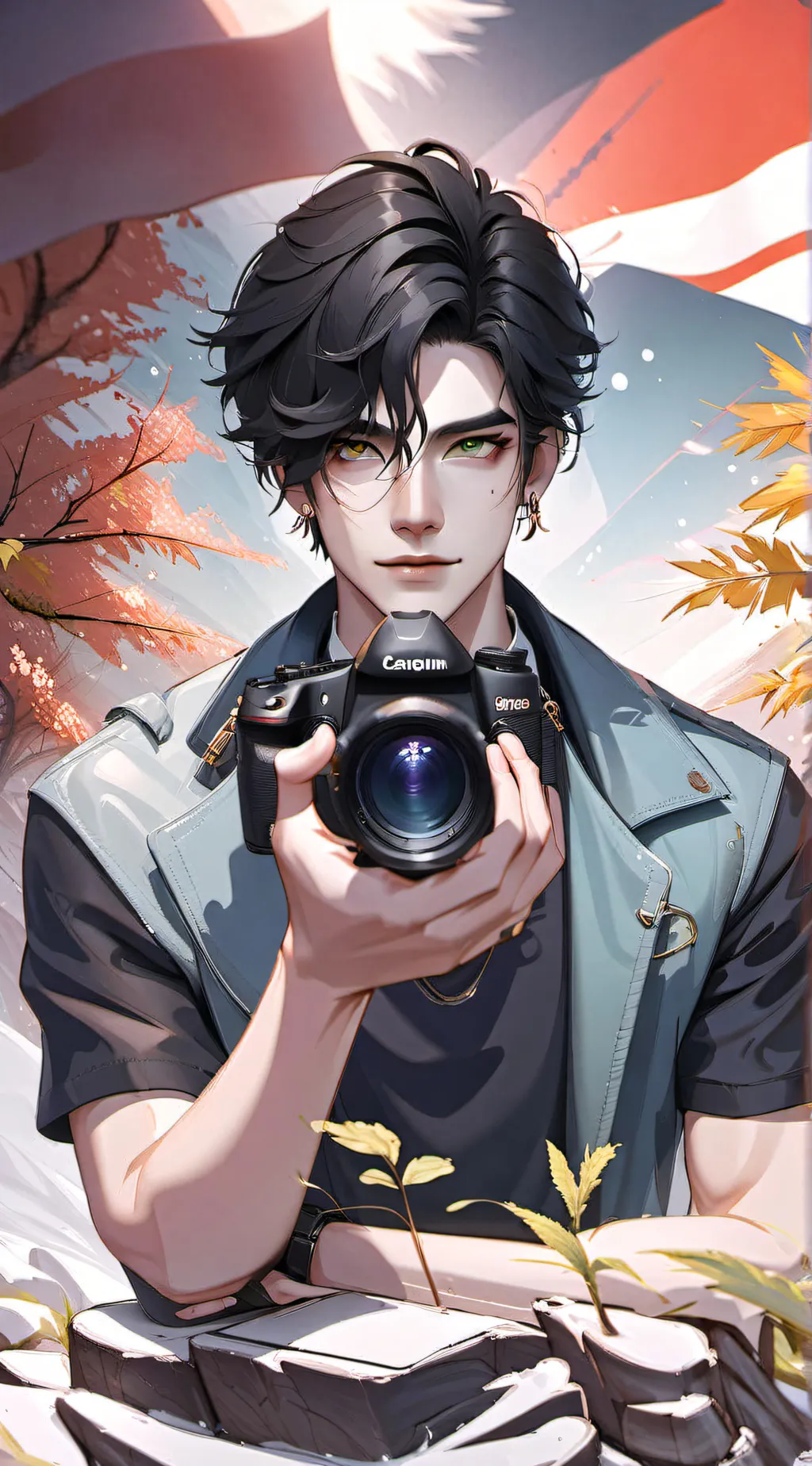 ai character: Liam background