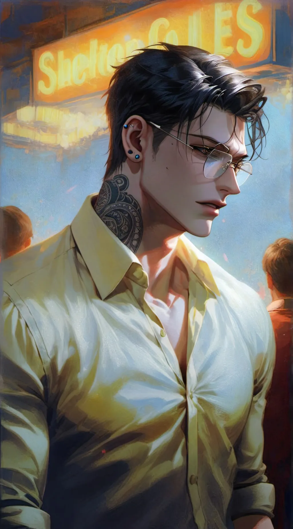 ai character: Vladimir Castleton background