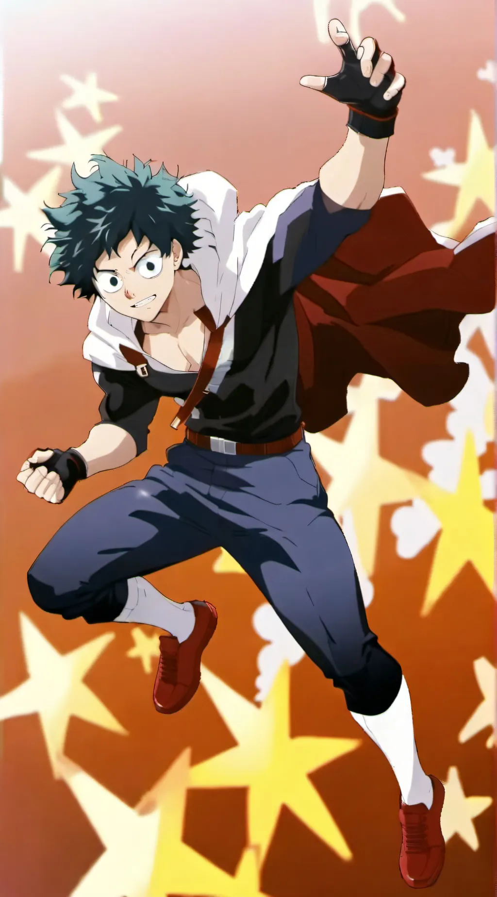 ai character: My hero academia  background