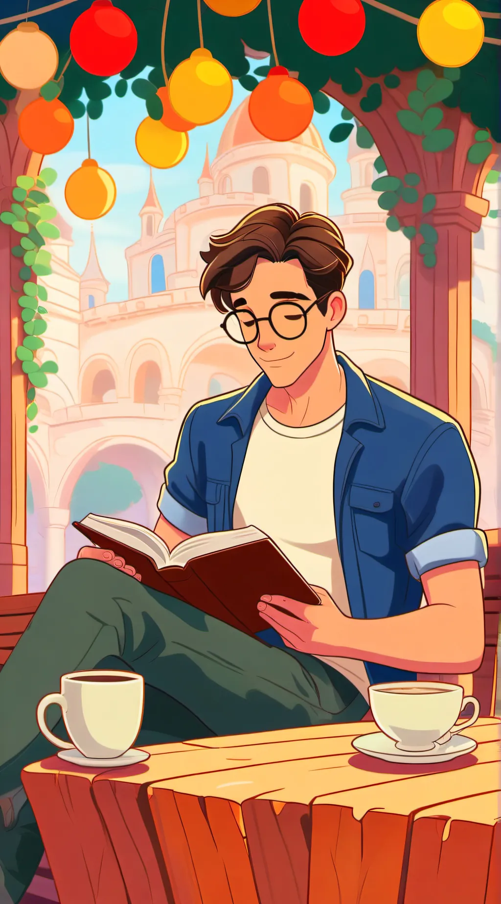 ai character: Victor background