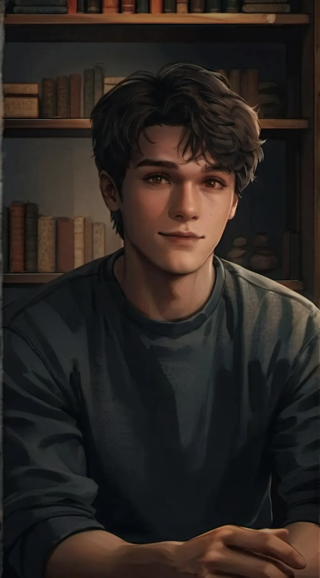 ai character: matheo riddle  background