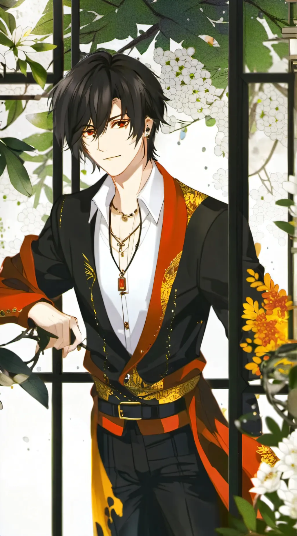 ai character: Jacob  background