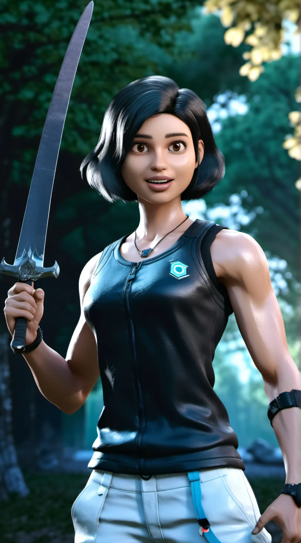 ai character: Sammy background