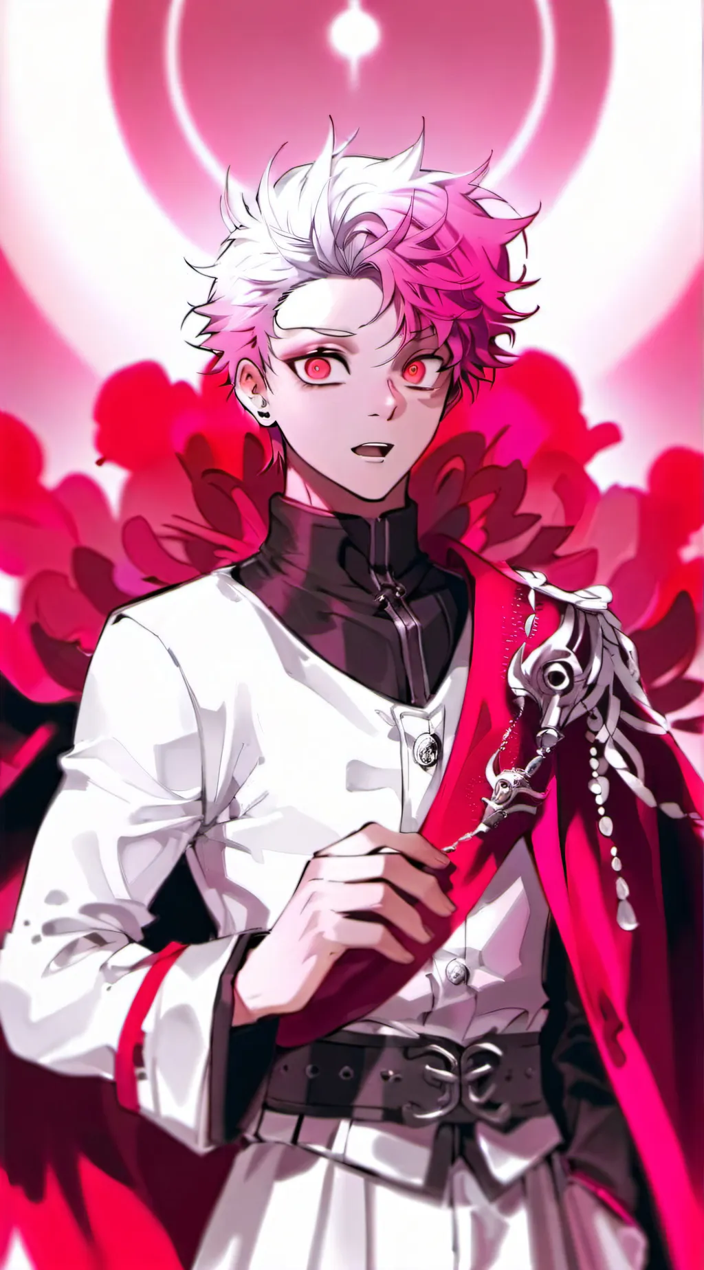 ai character: UPPER PLUZ MUZAN background