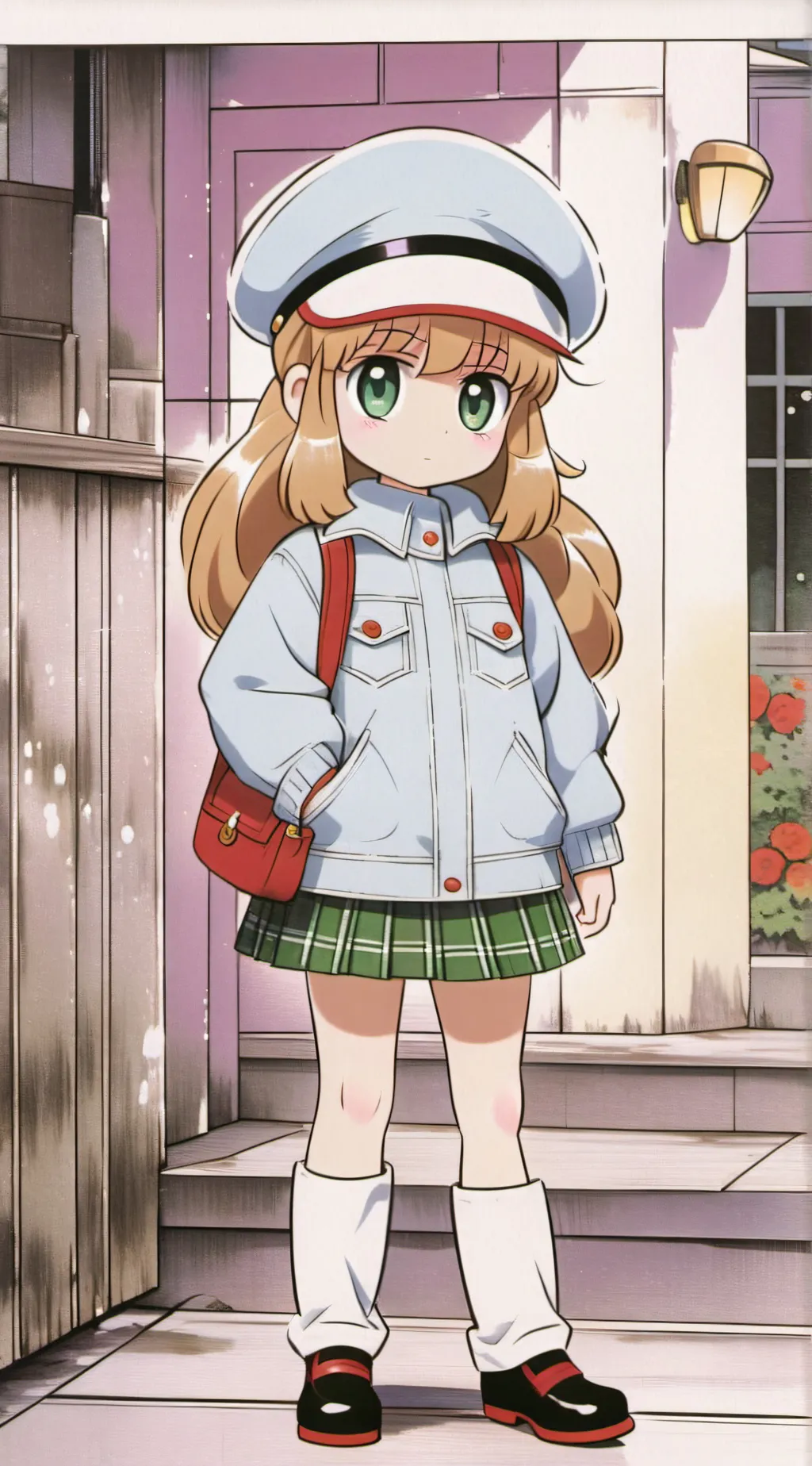 ai character: Elizabeth Afton background