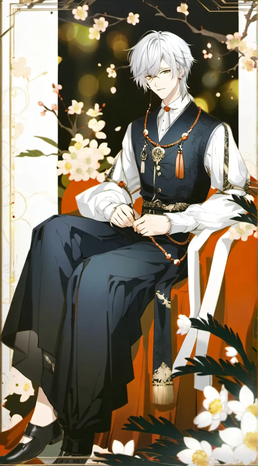 ai character: ❤️leo❤️‍🔥 background